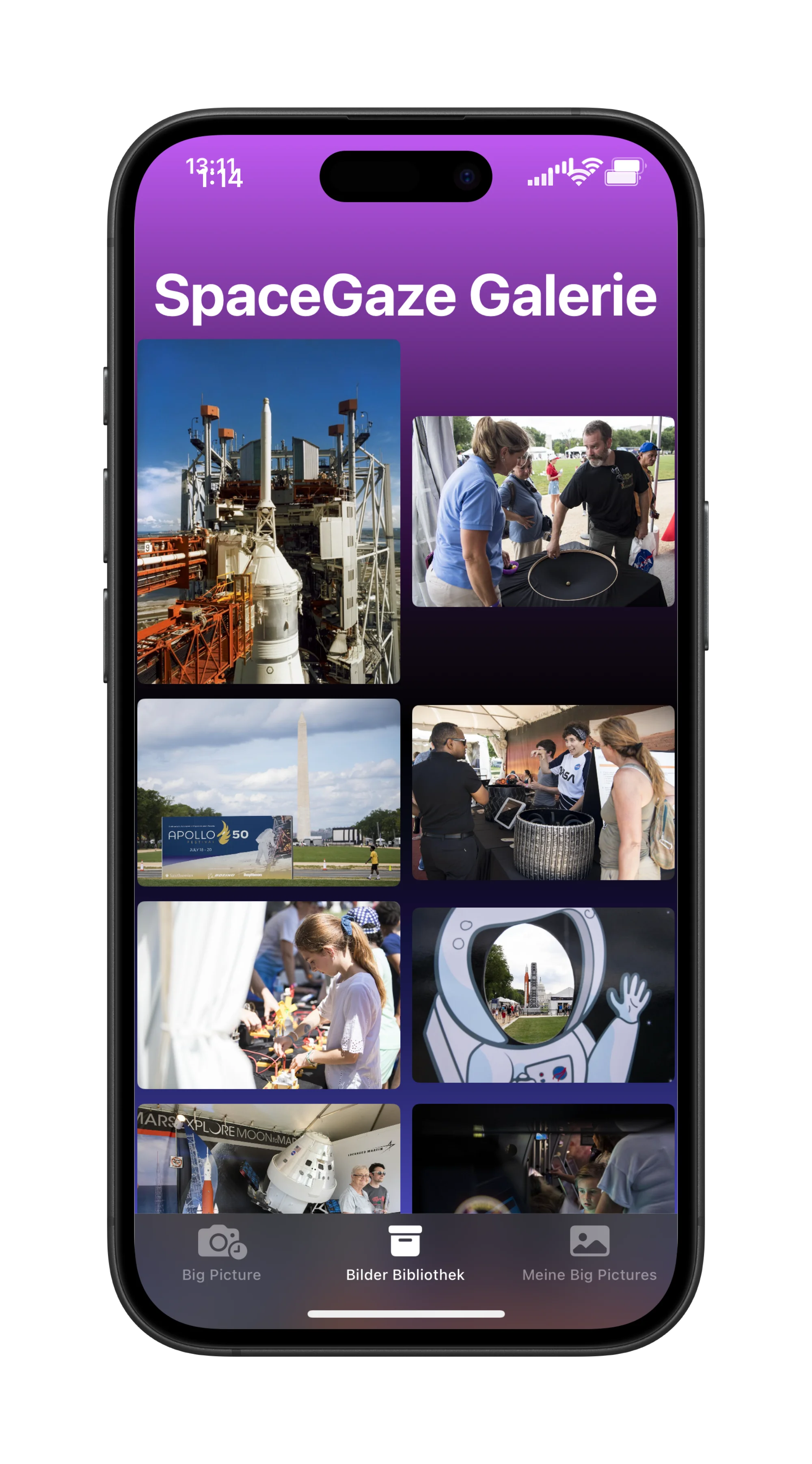 SpaceGaze Screen 2 - SpaceGaze Gallerie, schau dir weitere spannende Bilder der NASA an.